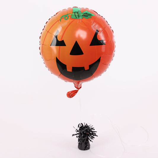Jack O'Lantern Pumpkin Balloon, 18in